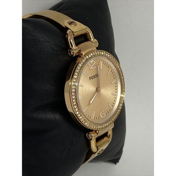Fossil Georgia ES3226 Women's Rose Gold Stainless Steel Analog Dial Watch VK568 - Picture 5 of 12